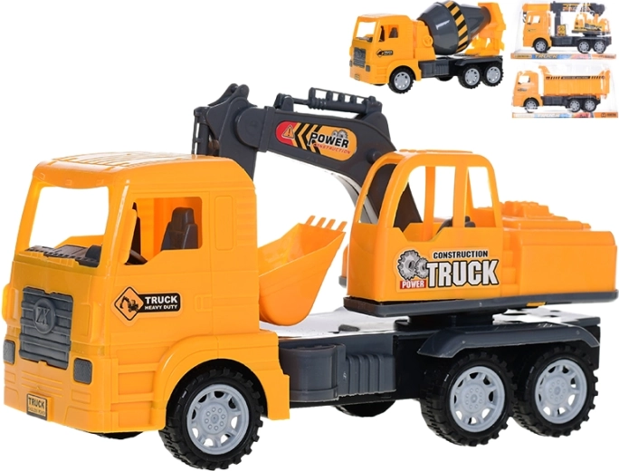 Stavebné auto 25 cm na zotrvačník