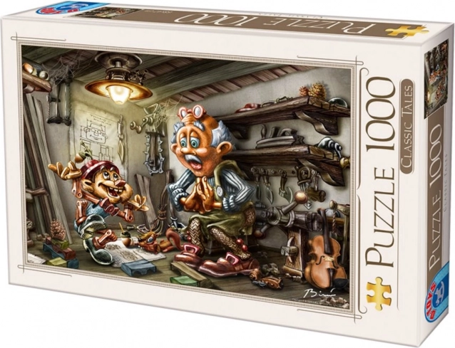 Puzzle PINOKIO 1000 dielikov od D-TOYS