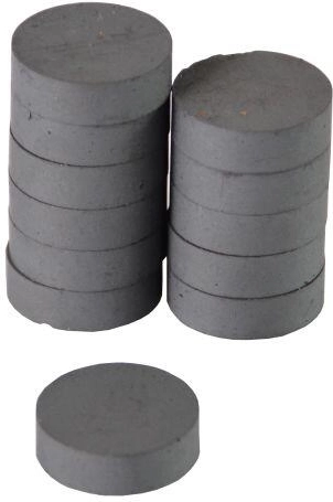 Magnety 16 mm čierne, sada 12 ks