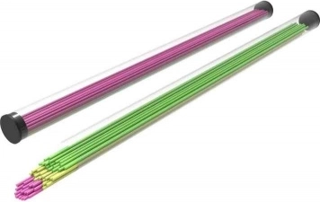Filament pcl pro 3d pero basic – sada 15 m ružová, žltá, zelená