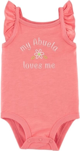 Dievčenské body tielko Carter’s Pink, veľ. 62 (3 m)