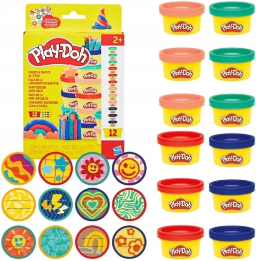 Play-Doh súprava modelovacej hmoty v 12 kelímkoch