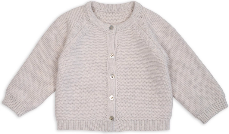 Lodger pletený detský svetrík z merino vlny Birch, veľ. 56