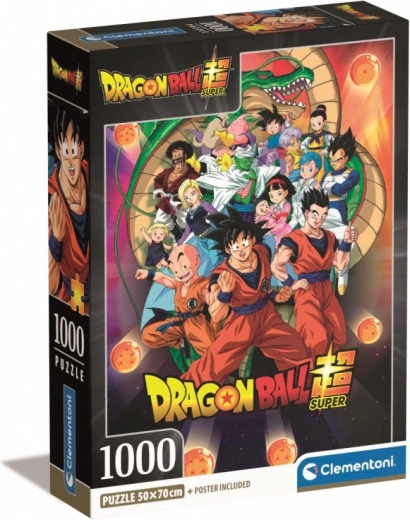 Clementoni puzzle 1000 dielikov – Anime DRAGON BALL Compact