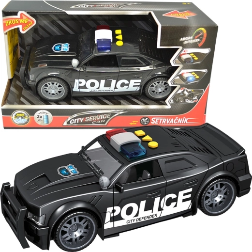 Policajné auto City Service Car 1:14 so svetlami a zvukmi