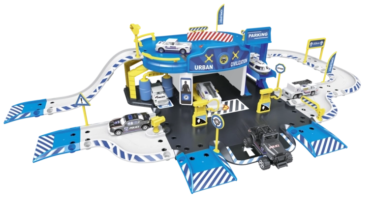 Policajná stanica garáž