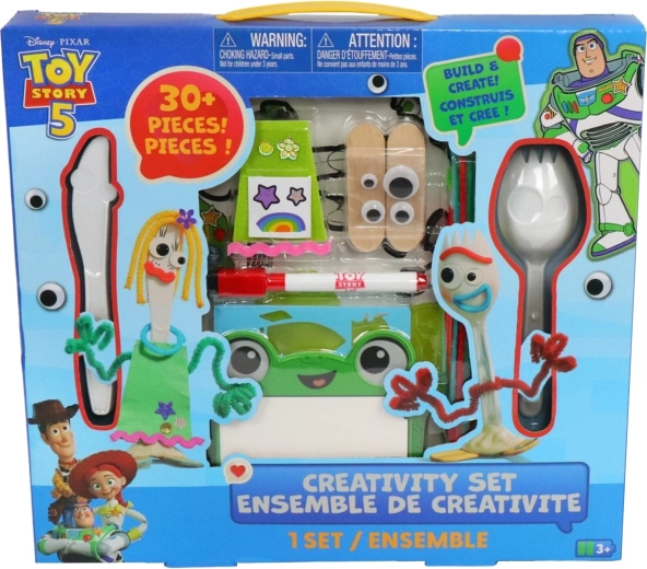 Disney Pixar Toy Story 5 kreatívna sada na výrobu figúrok Forky a Karen Beverly