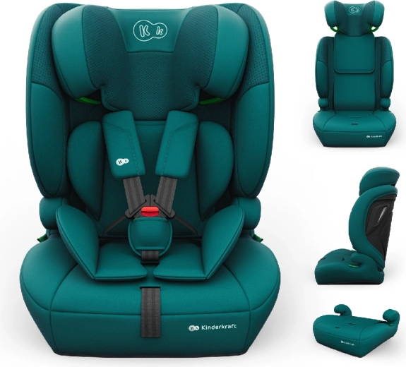 Autosedačka Kinderkraft Comfort up 2 plus i-Size 76–150 cm zelená
