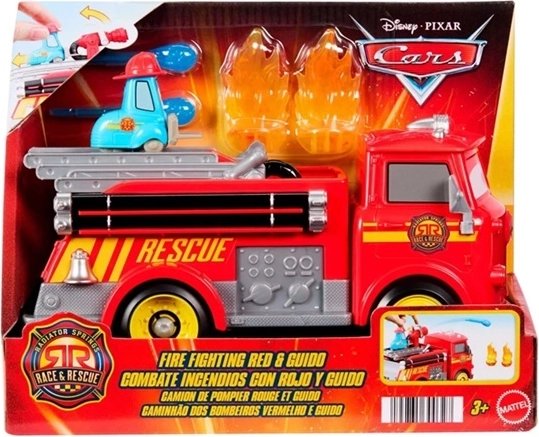 Disney Pixar Cars hasičské vozidlo Edek a Guido - 1 kus