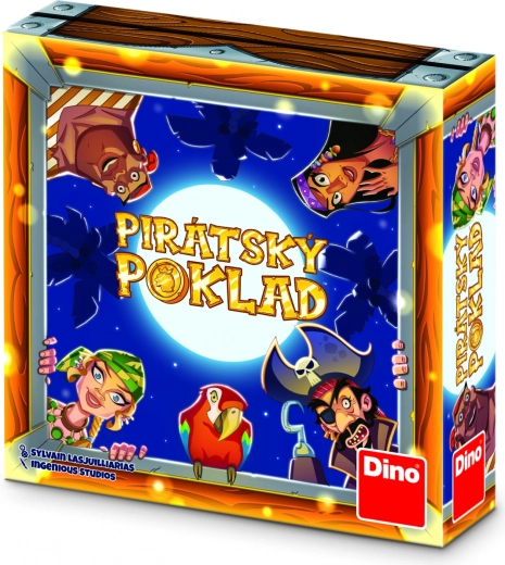 Dino Pirátsky poklad – postrehová a pamäťová hra pre deti
