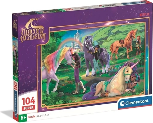 Clementoni puzzle 104 dielikov Unicorn Academy