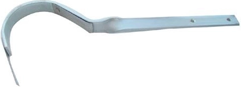 Prekrútený hák pre žľab 250 mm pozink