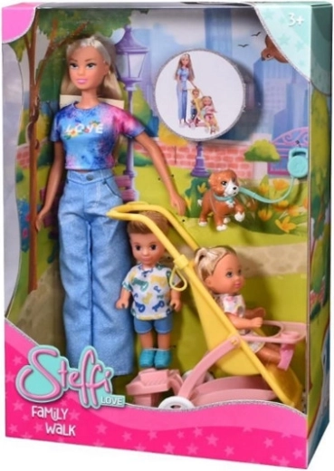 Steffi na rodinnej prechádzke