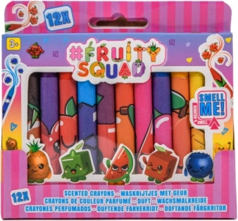 Vonná vosková pastelka Fruity Squad 12 ks