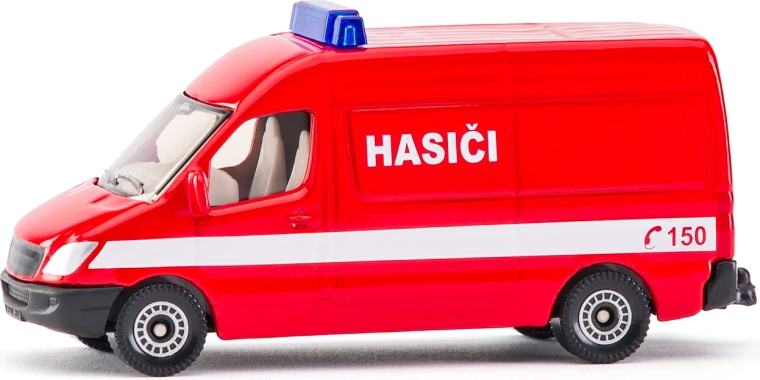 SIKU slovenská verzia hasiči dodávka
