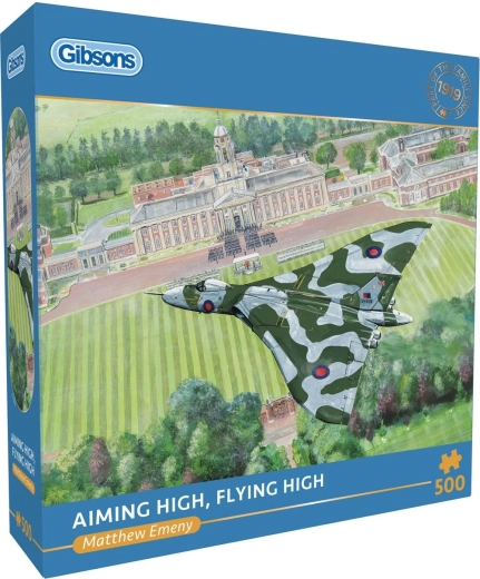 Gibsons puzzle Mierime vysoko, lietame vysoko 500 dielikov