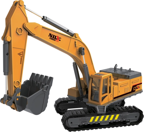 Pásový bager kovový 1:55 s funkciou spätného naťahovania