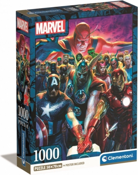 Puzzle 1000 dielikov Marvel Avengers