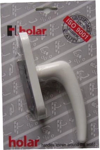 Balkónová kľučka Klasik plast biela