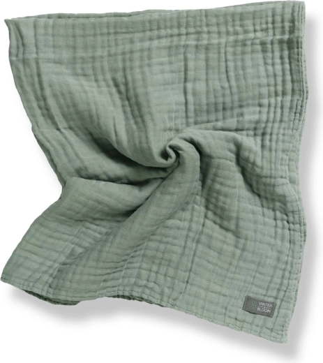 Vinter & Bloom organická mušelínová deka layered jade green - 1 kus