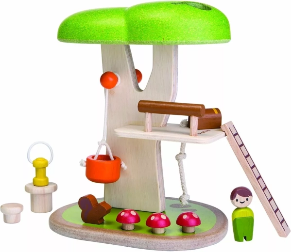 PlanToys drevený domček na strome Tree house