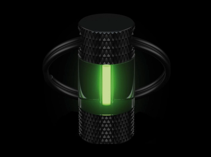 Böker Plus mini glow prívesok na kľúče bez batérie zelený