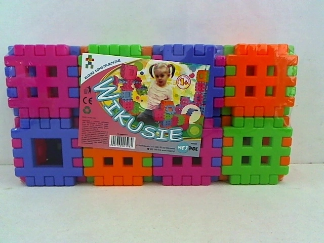Konštrukčné kocky Wikusie 48 ks