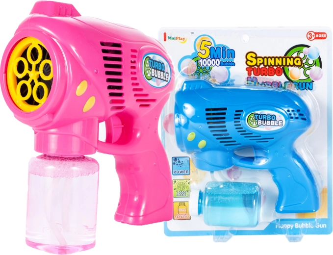 Pištoľ na bubliny s nádržkou a vysokým výkonom