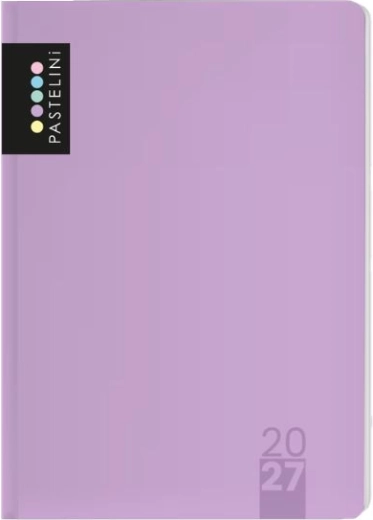 Denný diár A5 2027 Pastelini fialový