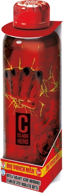 Nerezová fľaša s motívom One Punch Man