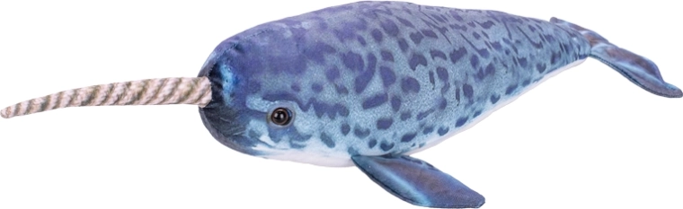 Plyšový narval 40 cm pre bábätká