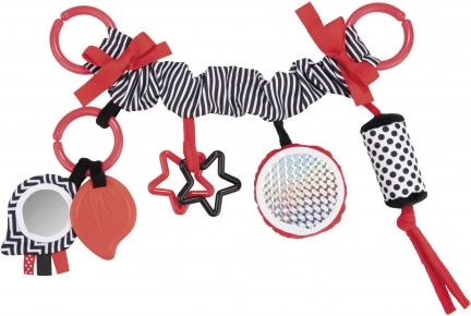 Canpol babies Kontrastná závesná hračka na kočík/autosedačku SENSORY