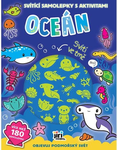 Svietiace samolepky s aktivitami Oceán