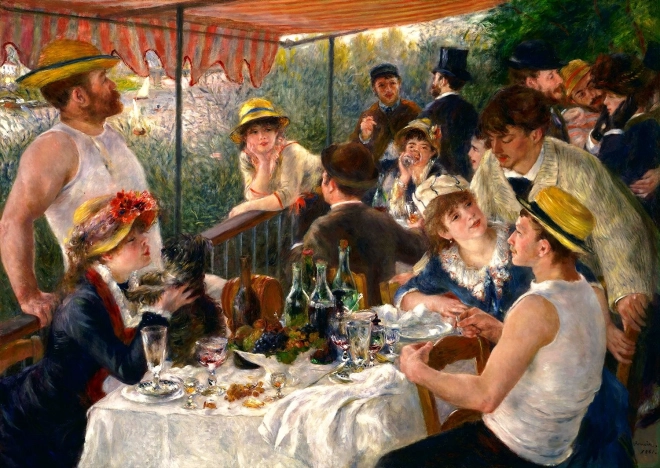 Puzzle Auguste Renoir: Raňajky veslárov 1000 dielikov