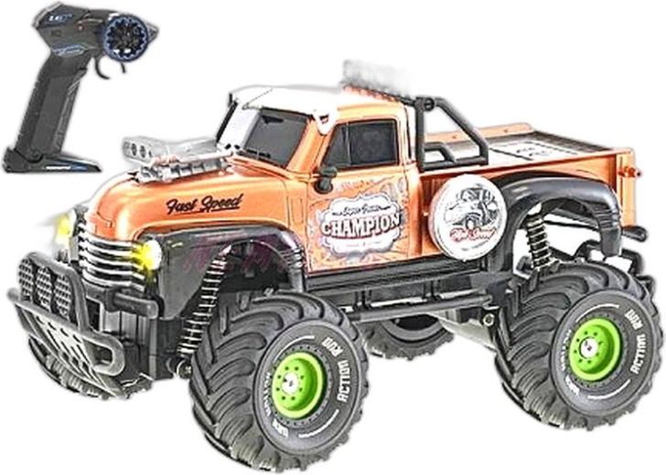 RC terénne auto na diaľkové ovládanie 1:18 so svetlom - 1 kus