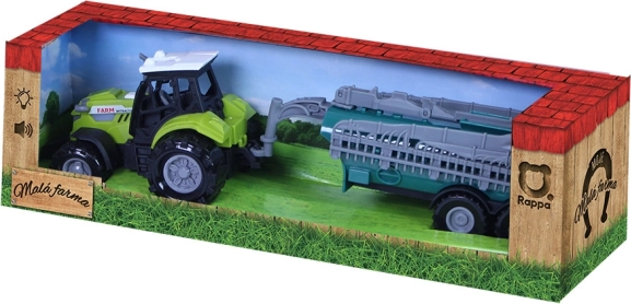 Traktor so zvukom a svetlom s postrekovacou cisternou – moja malá farma