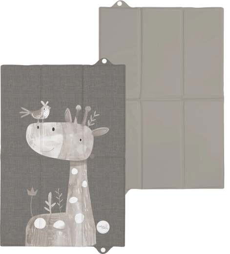 Ceba Baby cestovná prebaľovacia podložka basic friendly giraffe 60 × 40 cm