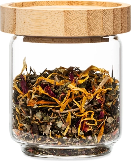 Klarstein skladovacia nádoba s bambusovým viečkom 200 ml