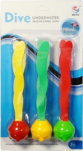 potápačské loptičky do vody – tréningová hračka do bazéna
