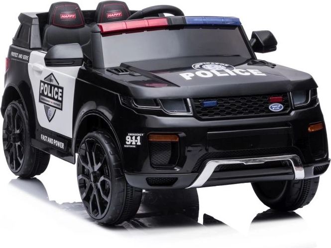 Detské elektrické policajné auto BBH-021 čierne