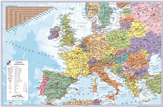 Podložka na stôl Európa 60x40 cm