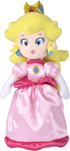 Super Mario Peach plyšová figúrka 27 cm - 1 kus