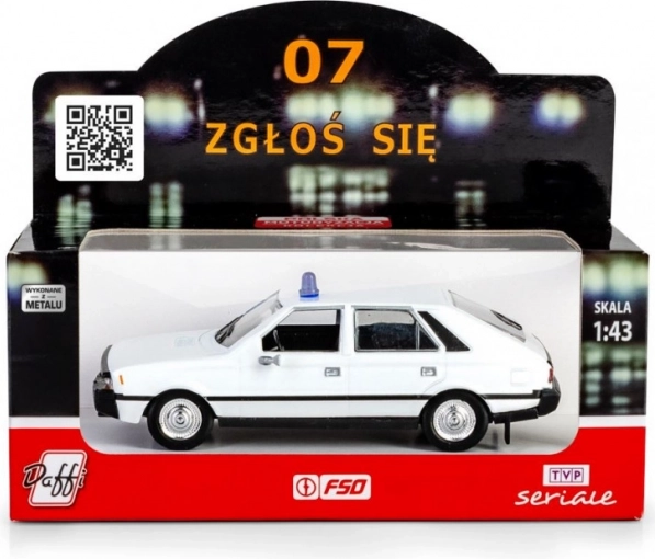 Poľské policajné vozidlo POLONEZ 07 zgłoś się 1:43 kovový model