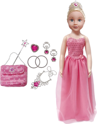 Chodiaca bábika princezná 70 cm