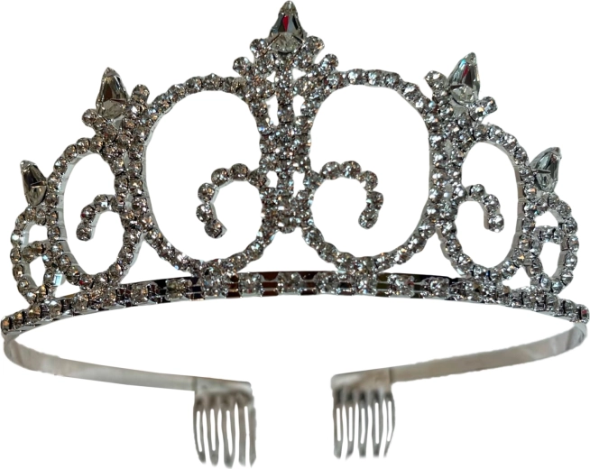 Ružová čelenka Diamond Queen