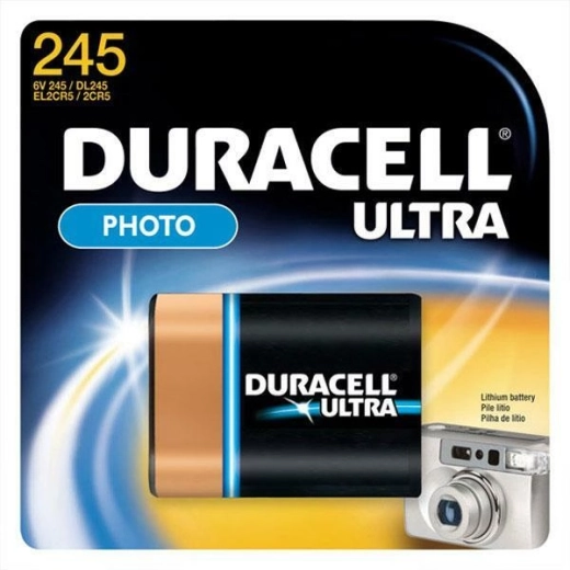 Lítiová batéria 2CR5 6 V Duracell Ultra pre fotoaparáty