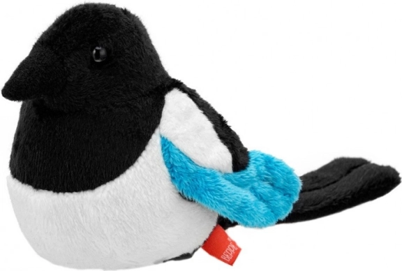 Plyšová sojka obyčajná 13 cm