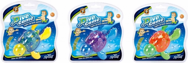 Svietiaca potápacia korytnačka DIVE GAME