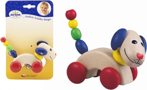 Detoa jazdci psík s rolničkou