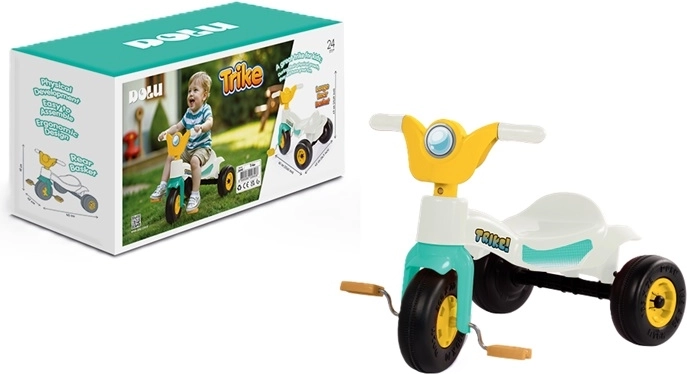 DOLU detská trojkolka biela